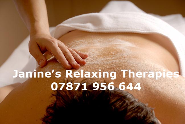 dead sea salt massage